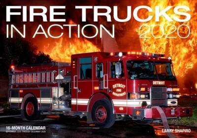 Fire Trucks in Action 2020: 16-Month Calendar - September 2020 Through December 2020 (Other)