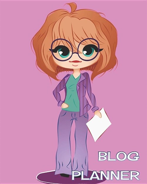 Blog Planner: Pink (Paperback)