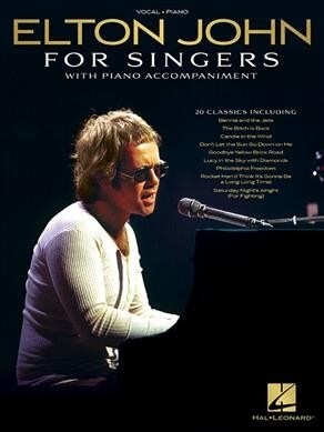 Elton John for Singers: With Piano Accompaniment (Paperback)