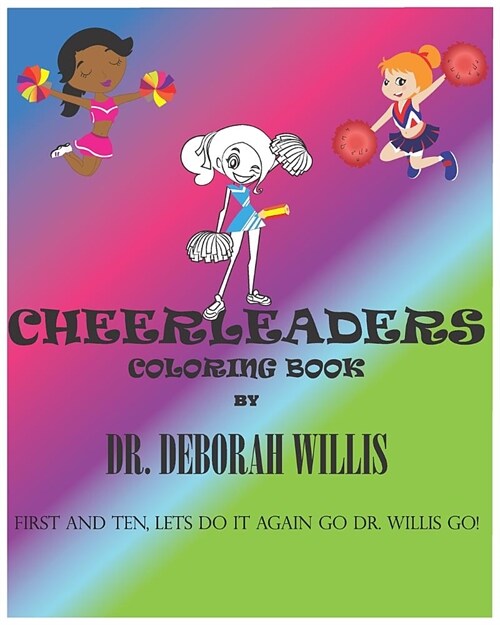 Cheerleaders Coloring Book (Paperback)