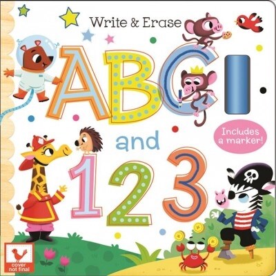 Write & Erase ABC and 123 (Board Books)