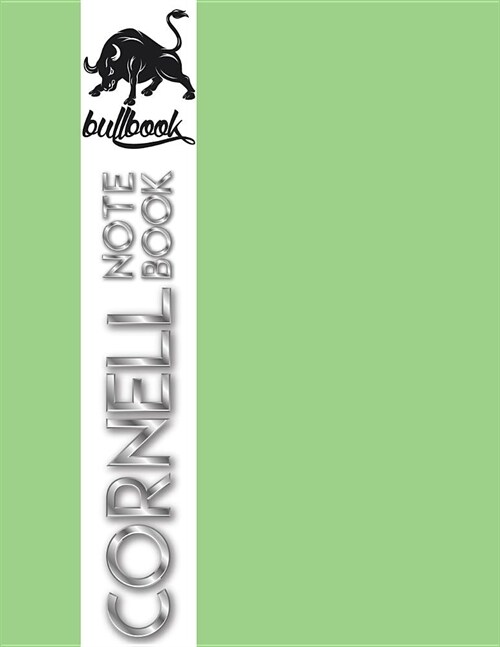 Cornell Notebook: Focusnotes Note Taking System Filler Paper Journal Lightgreen Cover (Paperback)