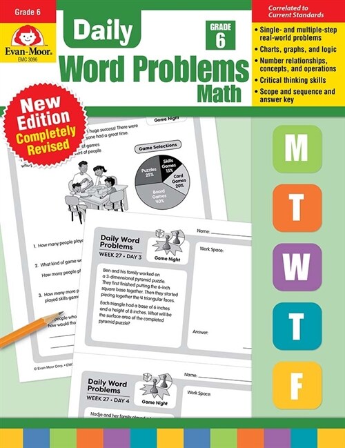 Daily Word Problems Math, Grade 6 Teacher Edition (Paperback, Teacher)