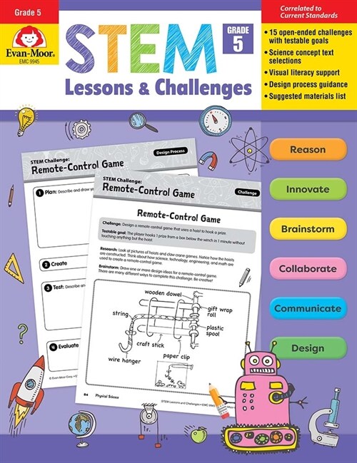 Stem Lessons and Challenges, Grade 5 Teacher Resource (Paperback, Teacher)