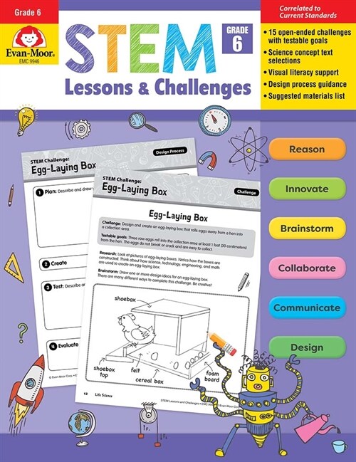 Stem Lessons and Challenges, Grade 6 Teacher Resource (Paperback, Teacher)