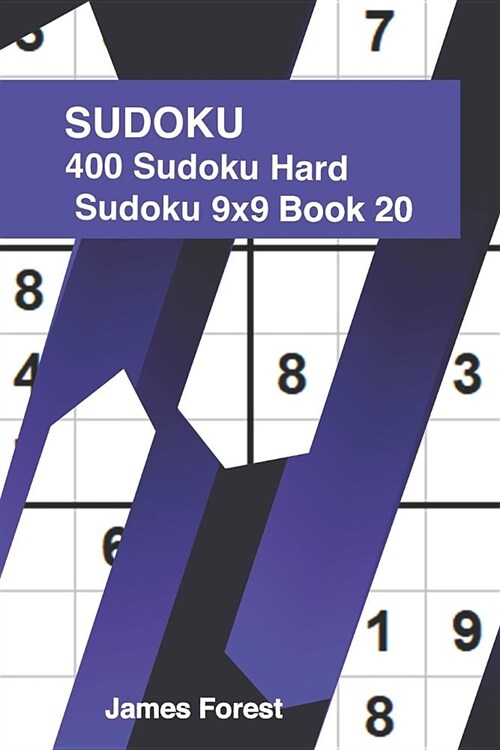 400 Sudoku Hard Sudoku 9x9: Puzzle Books for Adults (Paperback)