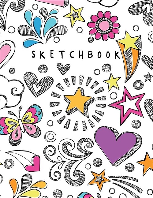 Sketchbook: Classroom Doodles Blank Paper for Drawing, Doodling, or Sketching (Paperback)