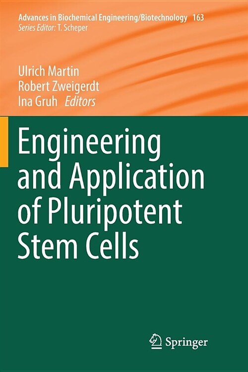 Engineering and Application of Pluripotent Stem Cells (Paperback)