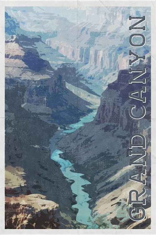 Grand Canyon: National Park Arizona Design Notebook Journal for Men Women & Kids (Paperback)