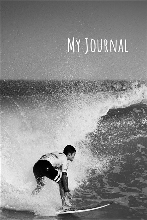 My Journal. for Surfing Lover. Blank Lined Planner Notebook Diary. (Paperback)