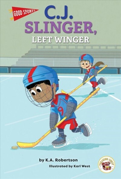 Good Sports C.J. Slinger, Left Winger (Hardcover)