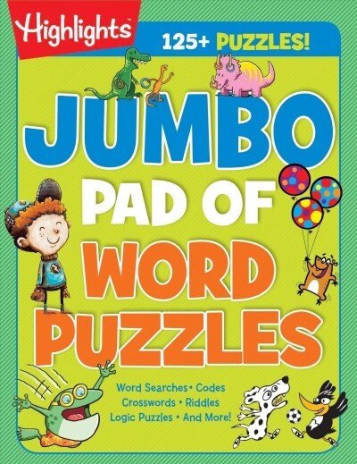 Jumbo Pad of Word Puzzles (Paperback)