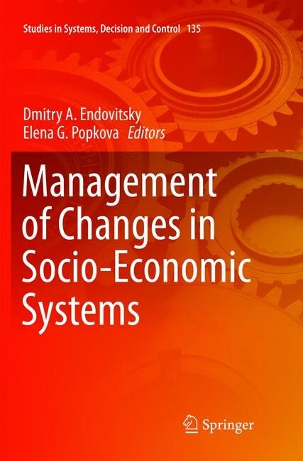 Management of Changes in Socio-Economic Systems (Paperback, Softcover Repri)