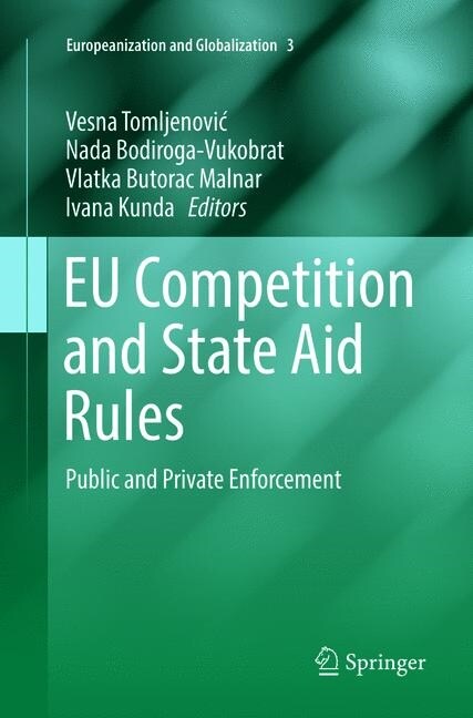 Eu Competition and State Aid Rules: Public and Private Enforcement (Paperback, Softcover Repri)