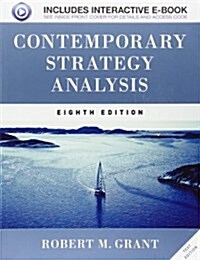 [중고] Contemporary Strategy Analysis Text Only (Paperback, 8, Revised)
