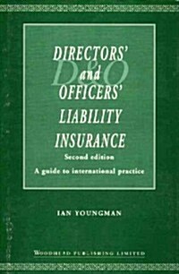 Directors and Officers Liability Insurance (Hardcover, 2nd)