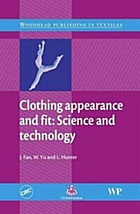 Clothing Appearance and Fit : Science and Technology (Hardcover)
