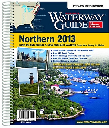 Doziers Waterway Guide 2013 Northern Long Island Sound & New England Waters (Paperback, Spiral)