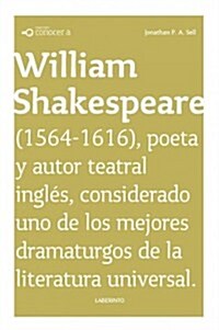 Conocer a William Shakespeare / Knowing William Shakespeare (Paperback)