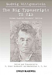 The Big Typescript: Ts 213 (Paperback, German English)