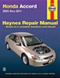 Haynes Honda Accord Automotive Repair Manual (Paperback)