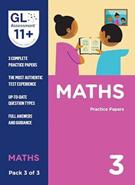 11+ Practice Papers Maths Pack 3 (Multiple Choice) (Paperback)