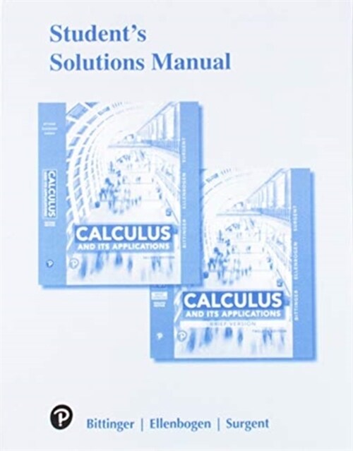Student Solutions Manual for Calculus and Its Applications (Hardcover, 2)