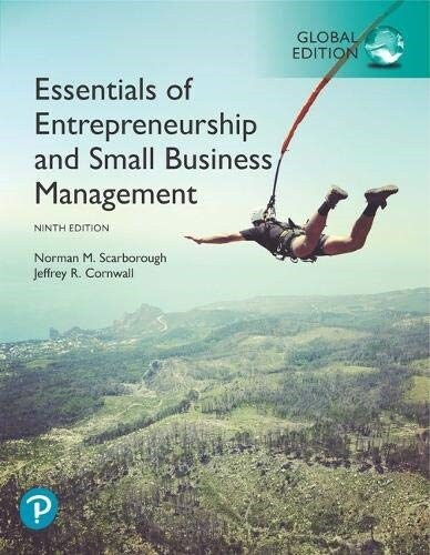 Essentials of Entrepreneurship and Small Business Management, Global Edition (Paperback, 9 ed)