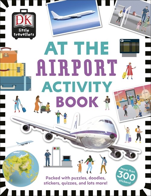 At the Airport Activity Book : Includes more than 300 Stickers (Paperback)