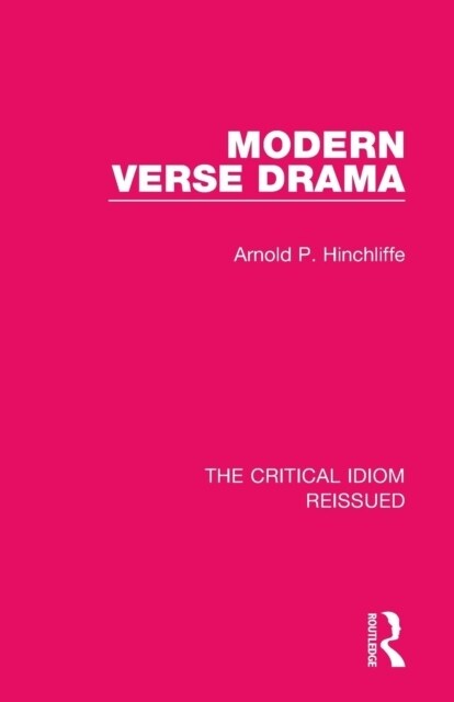 Modern Verse Drama (Paperback, 1)