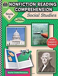 Nonfiction Reading Comprehension: Social Studies, Grade 3 (Paperback)