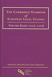 Cambridge Yearbook of European Legal Studies (Hardcover)