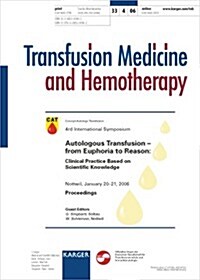 Autologous Transfusion (Paperback)