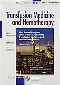 German Society for Transfusion Medicine and Immunohematology (Paperback)