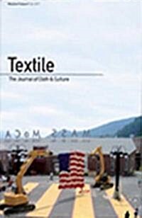 Textile : The Journal of Cloth and Culture (Paperback)