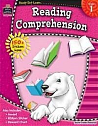 Ready-Set-Learn: Reading Comprehension, Grade 1 [With 150+ Stickers] (Paperback)