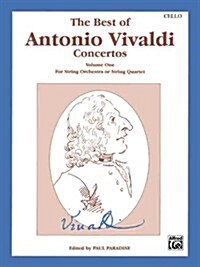 The Best of Antonio Vivaldi Concertos Cello (Paperback, Medium-Advanced)