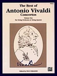 The Best of Antonio Vivaldi Concertos for Viola (Paperback, Medium-Advanced)