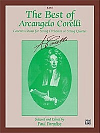 The Best of Arcangelo Corelli Bass (Paperback, Medium-Advanced)