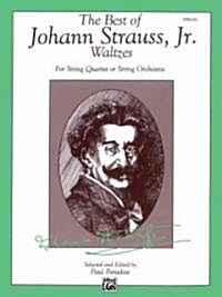 The Best of Johann Strauss, Jr. Waltzes Cello (Paperback, Medium-Advanced)
