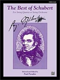 The Best of Schubert String Bass (Paperback, Medium-Advanced)