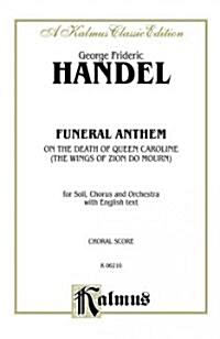Funeral Anthem for Queen Caroline (Paperback)