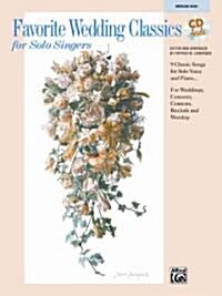 Favorite Wedding Classics for Solo Singers (Paperback)