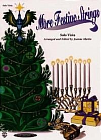 More Festive Strings for Solo Instruments: Solo Viola (Paperback)