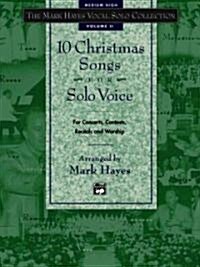 10 Christmas Songs for Solo Voice (Paperback, Compact Disc)