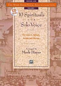 10 Spirituals for Solo Voice (Paperback, Compact Disc)