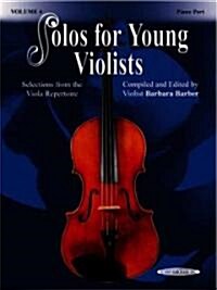 Solos for Young Violists Piano Part/ Viola Part (Paperback)