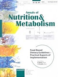 Food-Based Dietary Guidelines - Practical Aspects of Implementation (Paperback, 1st)