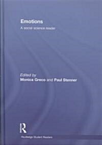 Emotions : A Social Science Reader (Hardcover)