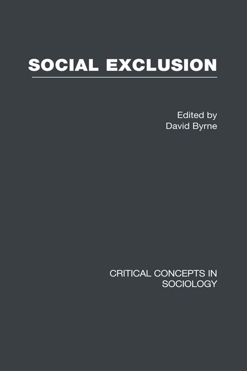 Social Exclusion (Multiple-component retail product)